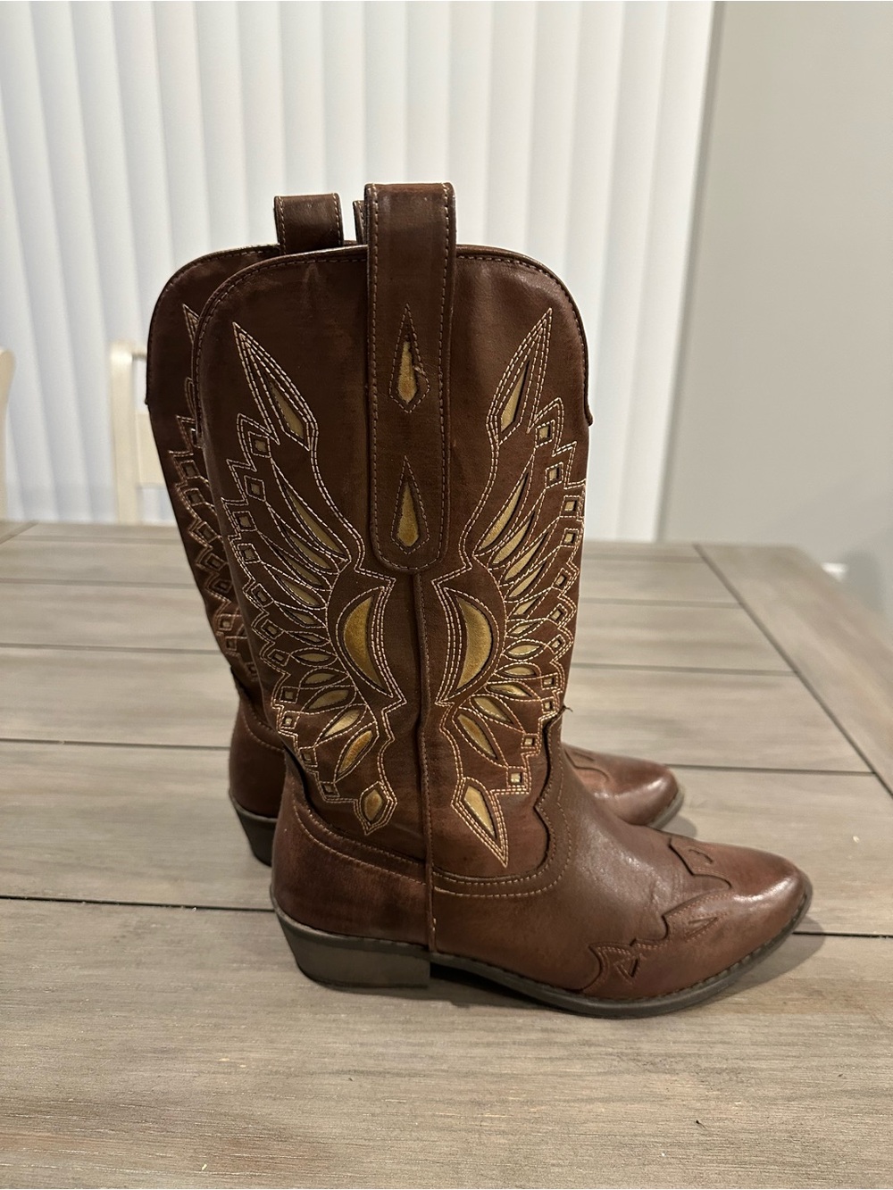 Coconuts Bandera Women’s Size 6M Brown Western Cowboy Boots